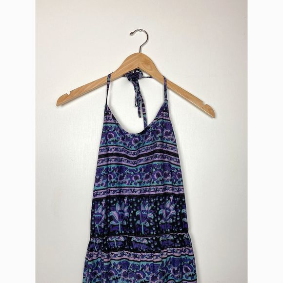 UO Batik Print Halter Jumpsuit - Picture 2 of 6